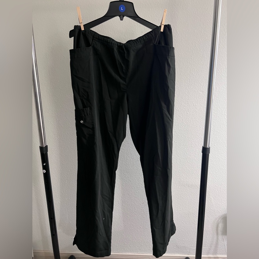 Greys Anatomy Women’s Scrub pants black size L drawstring